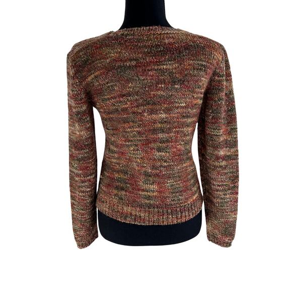 Vintage Pronto Multicolor Crewneck Sweater - Small - Picture 4 of 6
